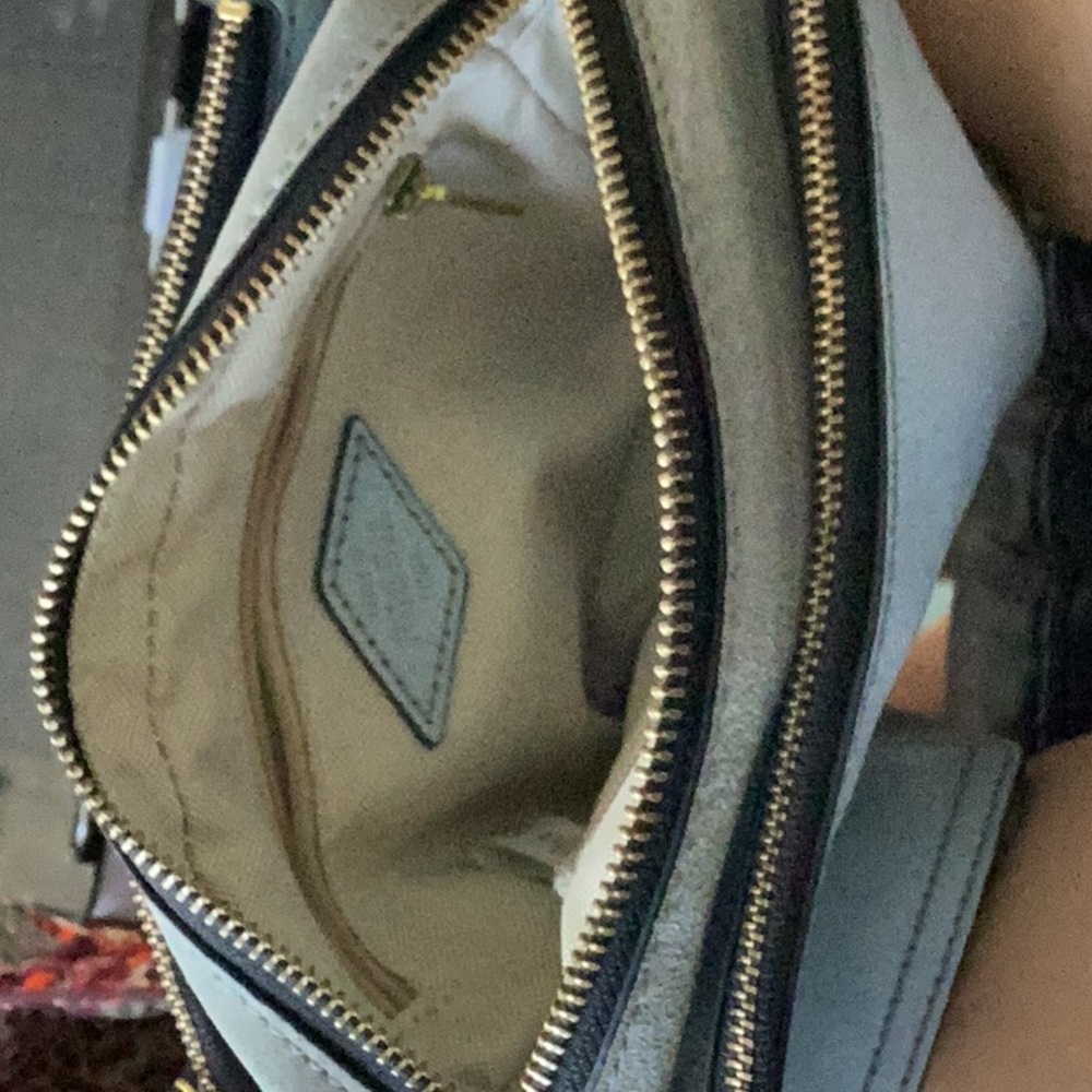 Fossil pale blue Crossbody Bag with Sleek Design - Picture 9 of 11